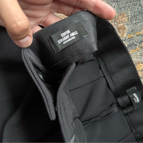 Express Editor Super High Rise Ankle Pant - Picture 8 of 10